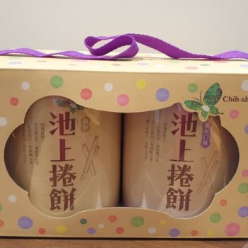稻浪禮盒（原味捲餅+紫米捲餅）