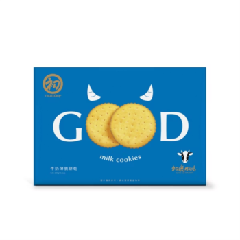 初鹿牧場-牛乳薄脆餅乾(奶蛋素)(2包盒裝)