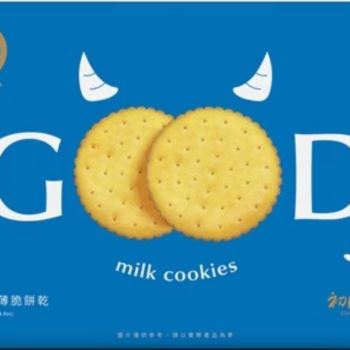 初鹿牧場牛奶薄脆餅乾(奶蛋素)